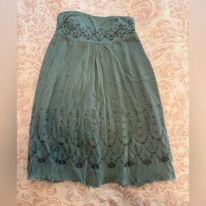 Free People strapless dress